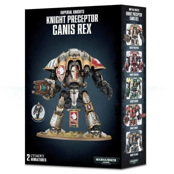 Games Workshop W40K – Imperial Knight – Knight Preceptor Canis Rex (54-15) 1 Games Workshop W40K – Imperial Knight – Knight Preceptor Canis Rex (54-15)