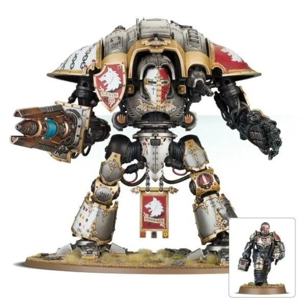 Games Workshop W40K – Imperial Knight – Knight Preceptor Canis Rex (54-15) 2 Games Workshop W40K – Imperial Knight – Knight Preceptor Canis Rex (54-15) – Image 2