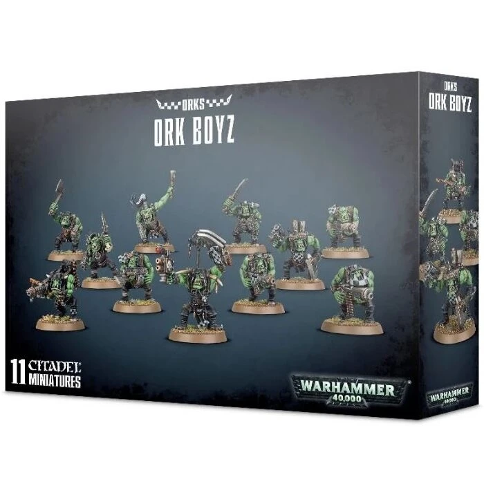 Games Workshop W40K – ORKS – Ork Boyz (50-10) 1 Games Workshop W40K – ORKS – Ork Boyz (50-10)