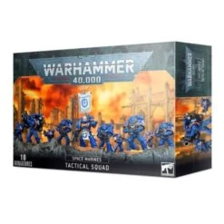 Games Workshop W40K – Space Marines – Escouade Tactique (Tactical Squad) (48-07)