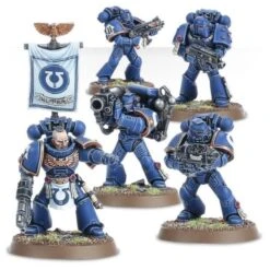 Games Workshop W40K – Space Marines – Escouade Tactique (Tactical Squad) (48-07) -Les Des masKes W40K Space Marines Escouade Tactique Tactical Squad2
