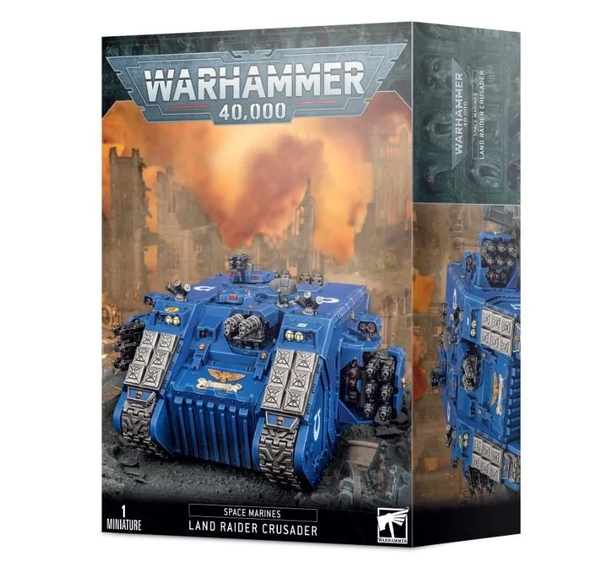Games Workshop W40K – Space Marines – Land Raider Crusader (48-30) 1 Games Workshop W40K – Space Marines – Land Raider Crusader (48-30)