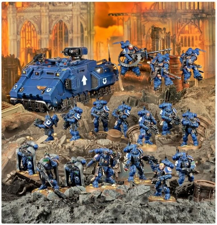 Games Workshop W40K – Space Marines – Patrouille (Combat Patrol) (48-80) 2 Games Workshop W40K – Space Marines – Patrouille (Combat Patrol) (48-80) – Image 2