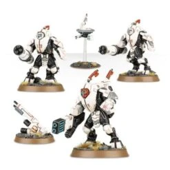 Games Workshop W40K – T’au Empire – XV25 Stealth Battlesuits (56-14)