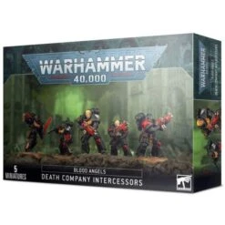 Games Workshop W40K – Blood Angels – Intercessors De La Compagnie De La Mort Des Blood Angels (41-01)