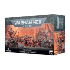 Games Workshop W40K – World Eaters – Khorne Berzerkers 2023 (43-10)