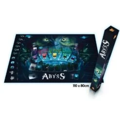 Asmodee Tapis de Jeu Abyss : Édition Intégrale pour Jeu de Base et Extensions