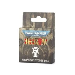Games Workshop W40K – Adeptus Custodes -Set De Dés / Dice Set 2024 [01-16]