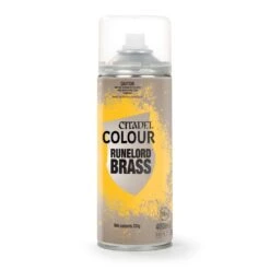 Games Workshop Citadel Spray Paint: Runelord Brass Undercoat (400ml)