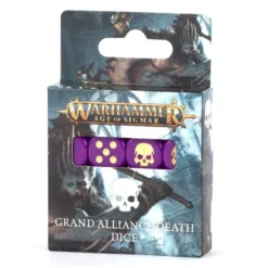 Games Workshop AOS – Grand Alliance DEATH – Set De Dés / Dice Set 2024 [80-21]