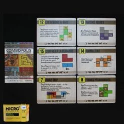 Combopolis – Extension Agropolis / Mégalopolis (Microgame) -Les Des masKes agropolis pack d extensions combopolis 2