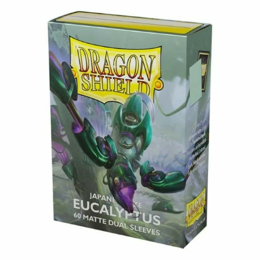 Dragon Shield Matte Japanese Size Card Sleeves - Eucalyptus (60 Count) 2 Dragon Shield Matte Japanese Size Card Sleeves - Eucalyptus (60 Count) – Image 2