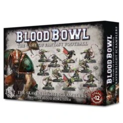 Games Workshop Blood Bowl – The Skavenblight Scramblers Equipe Skaven
