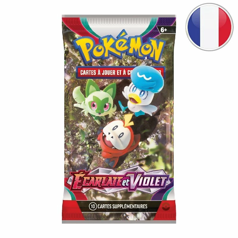 Pokémon EV01 : Écarlate Et Violet – Booster 1 Pokémon EV01 : Écarlate Et Violet – Booster