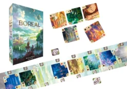 BOREAL -Les Des masKes boreal jeu spiral editions materiel 2