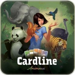 ASMODEE Cardline Animaux (Nouvelle Version Métal)