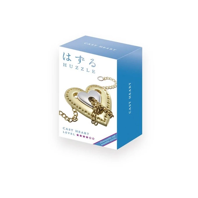 GIGAMIC Casse-Tête Huzzle Cast HEART (diff.4) 1 GIGAMIC Casse-Tête Huzzle Cast HEART (diff.4)
