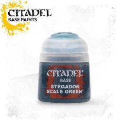 Citadel Base: Stegadon Scale Green (12ml) Acrylic Miniature Paint