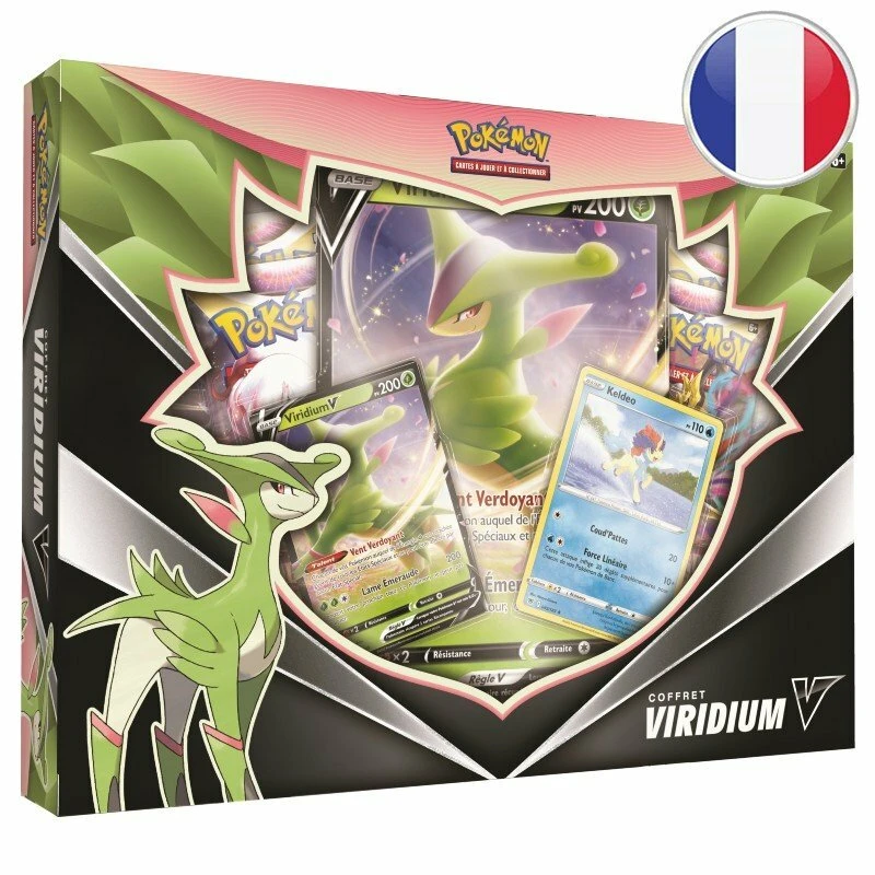Pokémon EB11 : Coffret V – VIRIDIUM-V (4 Boosters) 1 Pokémon EB11 : Coffret V – VIRIDIUM-V (4 Boosters)