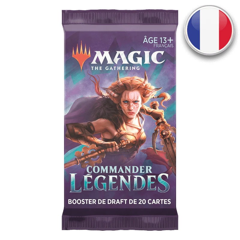 Booster Commander Légendes VF – Magic The Gathering 1 Booster Commander Légendes VF – Magic The Gathering