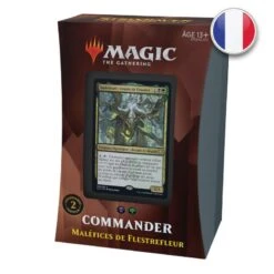 MTG : Strixhaven – Decks Commander 2021 -Les Des masKes commander strixhaven malefices de flestrefleur fr