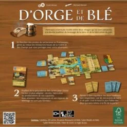 D’Orge Et De Blé -Les Des masKes d orge et de ble boite de jeu dos