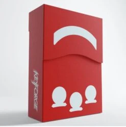 ASMODEE DECK BOX KEYFORGE ARIES ROUGE
