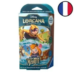 Ravensburger Disney Lorcana (FR) – SET 6 (La Mer Azurite) – Starter B / Deck De Démarrage – Go Go Tamago Et Gadget