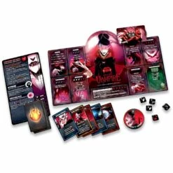 DICE THRONE S2 – 4 Séraphine Vs Reine Vampire 7 DICE THRONE S2 – 4 Séraphine Vs Reine Vampire -Les Des masKes dice throne s2 combat 4 reine vampire materiel de jeu