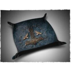 Piste de Dés Viking - Plateau de Jeu Pliable en Néoprène