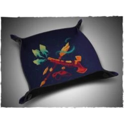 Piste de Dés Artificer en Néoprène - Plateau de Jeu Pliable et Antidérapant