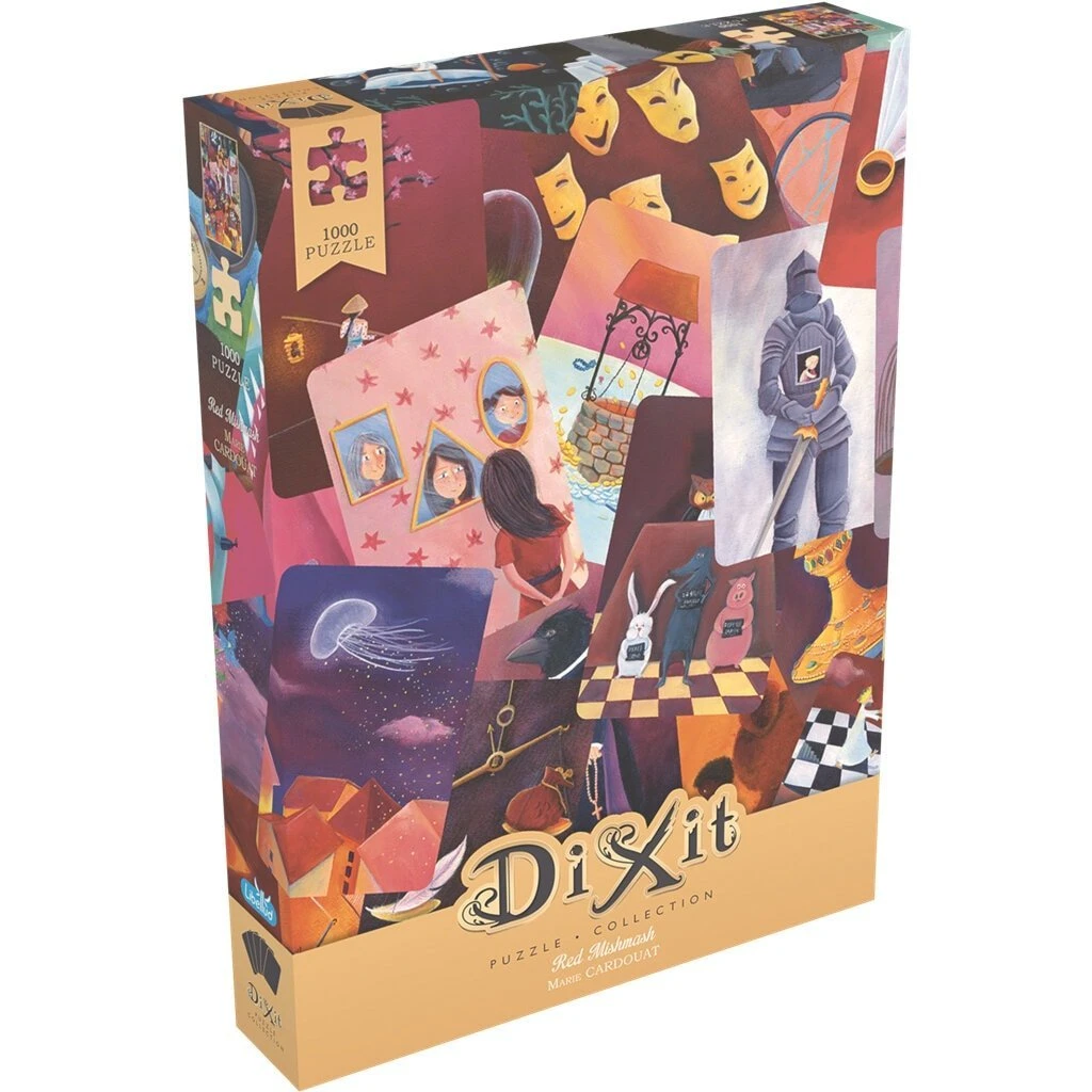 ASMODEE Dixit Puzzle – Red Mishmash (1000p) 1 ASMODEE Dixit Puzzle – Red Mishmash (1000p)