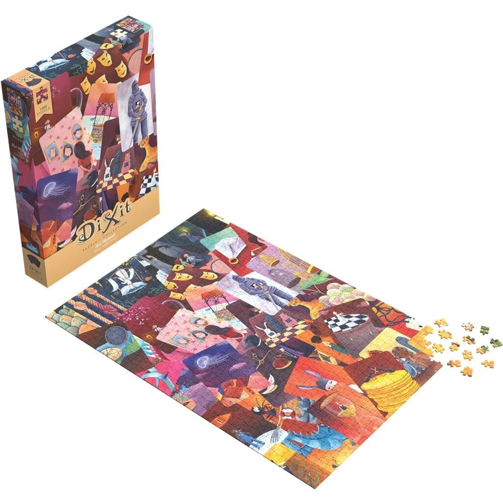 ASMODEE Dixit Puzzle – Red Mishmash (1000p) 2 ASMODEE Dixit Puzzle – Red Mishmash (1000p) – Image 2