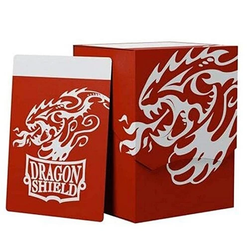 Dragon Shield Deck Shell - Red/Black Deck Box (80+ Sleeved Cards) 1 Dragon Shield Deck Shell - Red/Black Deck Box (80+ Sleeved Cards)