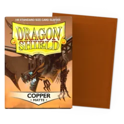 Dragon Shield Matte Standard Sleeves - Copper (100 Count)