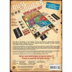 Dual Powers : Révolution 1917 7 Dual Powers : Révolution 1917 -Les Des masKes dual powers revolution 1917 jeu dont panic games dos boite
