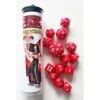 Dungeon Crawl Classics : Set de 14 Dés Magicien Moustachu (Rouge)