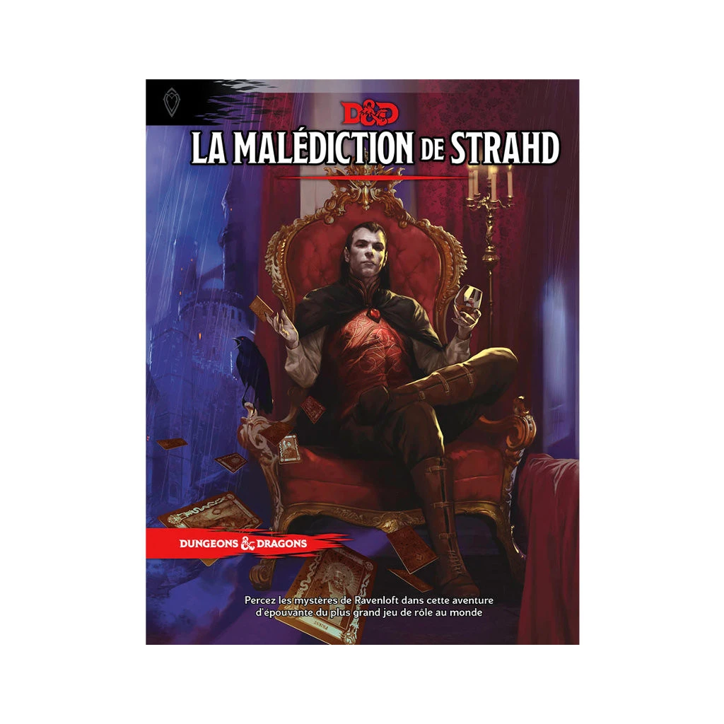 JDR Dungeons & Dragons 5 (DD5) : La Malédiction De Strahd 1 JDR Dungeons & Dragons 5 (DD5) : La Malédiction De Strahd