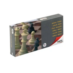 Échiquier – Échecs Et Dames Magnétiques 24×24 Cm (Jeu D’Echecs)