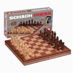 Jeu D’échecs / Chess – Échiquier Pliable – Mallette D’échecs 28cm – Hauteur Roi 6.5cm (Jeu D’Echecs)