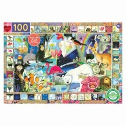 Puzzle Eeboo – 100 Pc – NATURAL SCIENCE