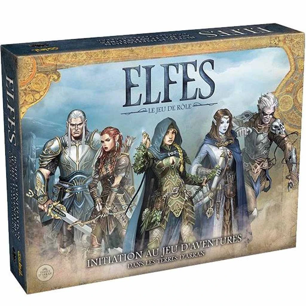 JDR Elfes : Kit Initiation Au Jeu D’aventure Dans Les Terres D’Arran 1 JDR Elfes : Kit Initiation Au Jeu D’aventure Dans Les Terres D’Arran