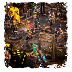 Games Workshop Necromunda : Escher Gang -Les Des masKes escher gang necromunda figs 2