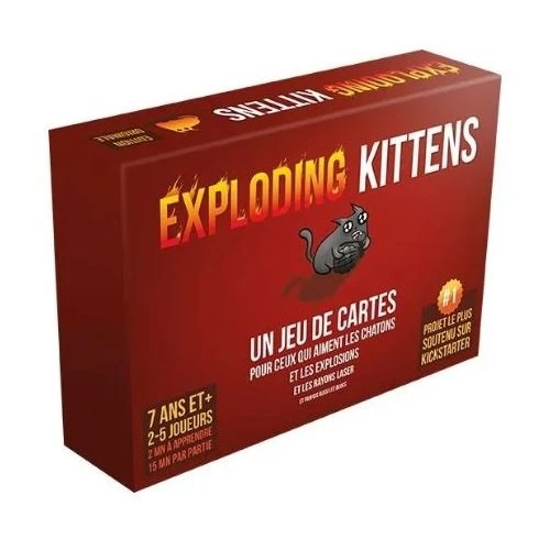 Protège-cartes Exploding Kittens & Imploding Kittens - Pack Protection Premium 2 Protège-cartes Exploding Kittens & Imploding Kittens - Pack Protection Premium – Image 2
