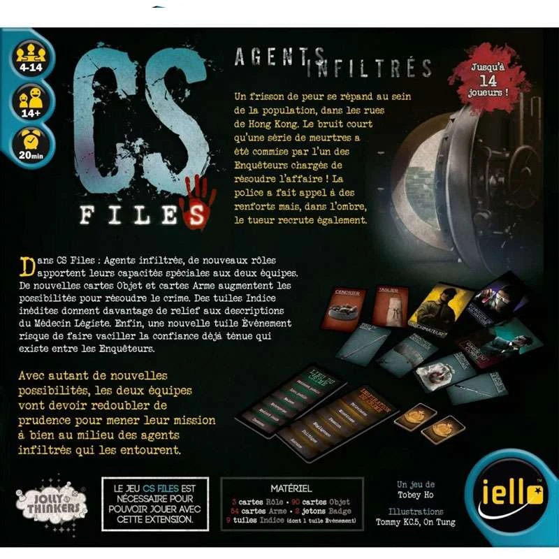 Iello CS Files – Agent Infiltrés 2 Iello CS Files – Agent Infiltrés – Image 2