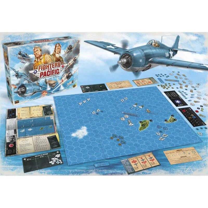 ASMODEE Fighters Of The Pacific : Jeu De Base 2 ASMODEE Fighters Of The Pacific : Jeu De Base – Image 2