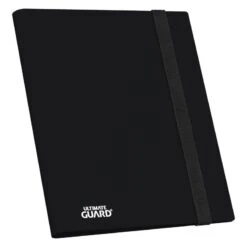 Ultimate Guard Flexxfolio 360 - 18-Pocket Side-Loading Portfolio, Black