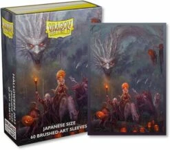 Dragon Shield Japanese Size Sleeves - Halloween Dragon 2022 Brushed Art (60ct)