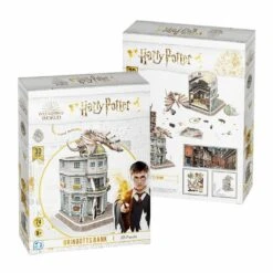 Puzzle 3D Model Kit Harry Potter – La Banque De Gringotts (Gringotts Bank) (74 Pieces)