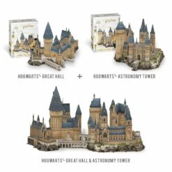 Puzzle 3D Model Kit Harry Potter – La Tour D’Astronomie ( Hoggwarts Astronomy Tower) (237 Pieces) -Les Des masKes harry potter hogwarts great hall4d puzzle 4d cityscape 665718 1